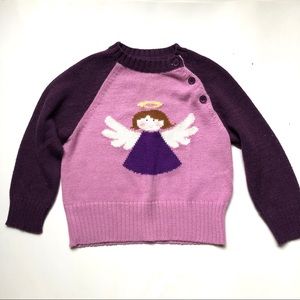Baby Gap Toddler Girl Angel Pullover Sweater - 2T